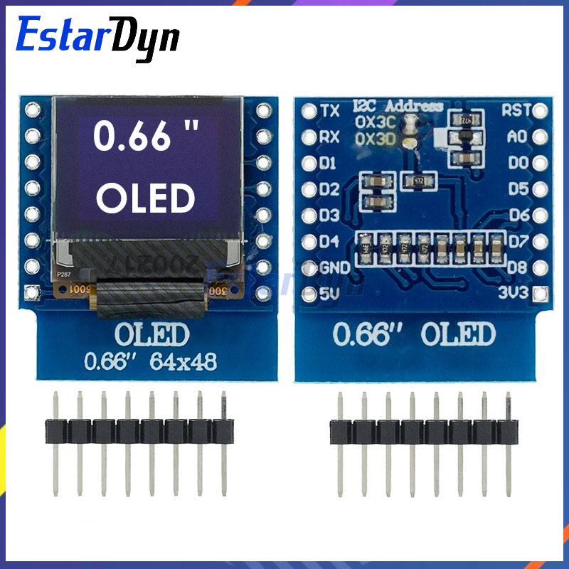 Wemos D1 - 0,66 Zoll oled LED LCD Display