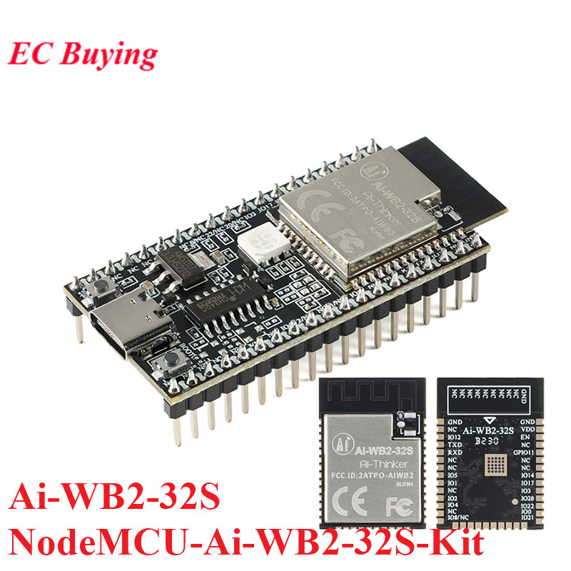 Nodemcu 32S - Ai-WB2-32S NodeMCU-Ai-WB2-32S-Kit Ai-WB2 2,4G WiFi +