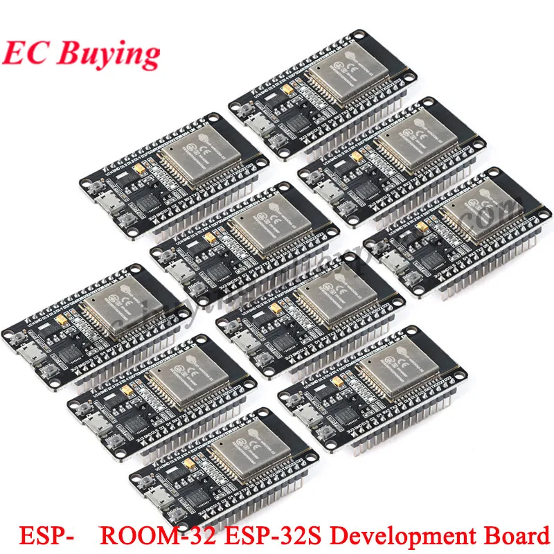 Nodemcu 32S - 10Pcs/1pc ESP32-WROOM-32 ESP-32 ESP-32S Entwicklung Bord