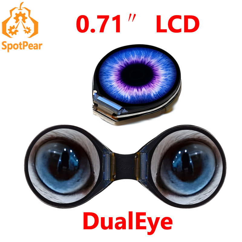 Waveshare 0,71 Zoll Double Eye – Doit Esp32 Bewertung und Preis
