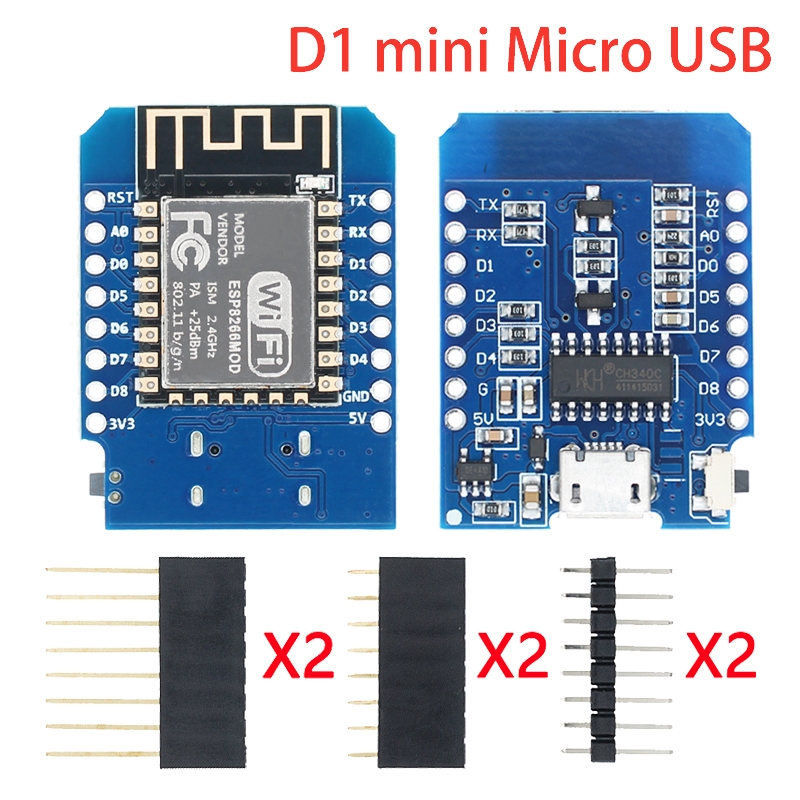 Micro USB/Typ-C USB WeMos D1 M – Nodemcuv2 Bewertung und Preis