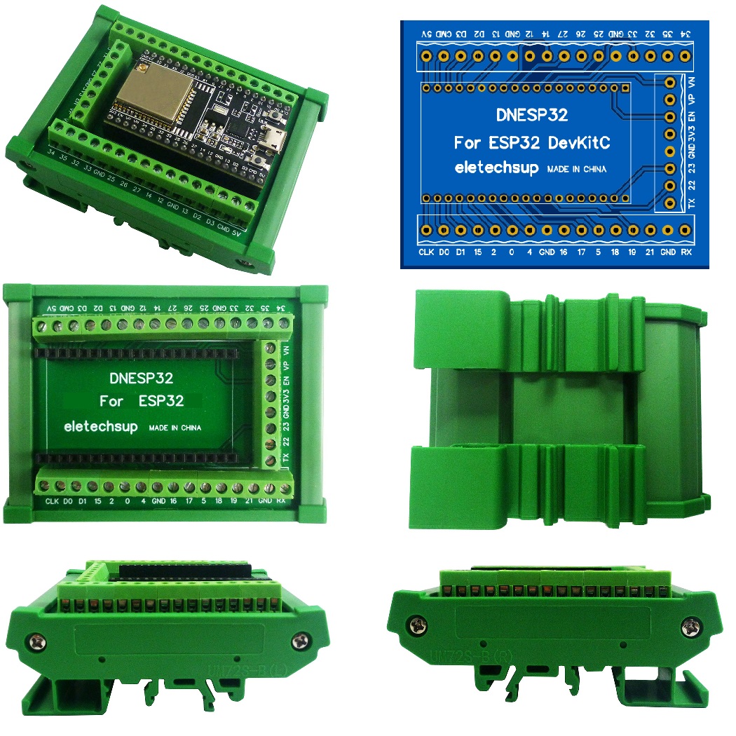 ESP32 DIN-Schienenmontage-Schr – Devkitc Bewertung und Preis